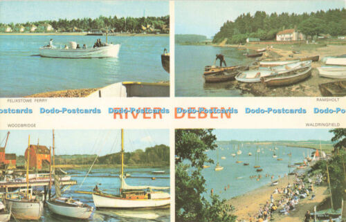 R682426 River Deben. Woodbridge. Felixstowe Ferry. Ramsholt. F. W. Pawsey and So - Picture 1 of 4