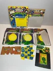 Vintage TMNT Figure Cards File Cards Bodacious Shogun Shredder Casey