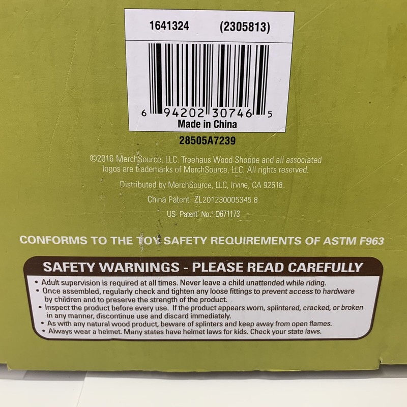 treehaus wooden balance bike