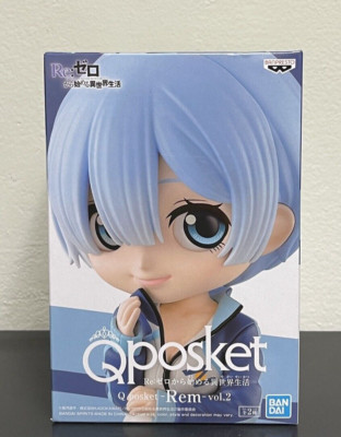 NIB Re:Zero Starting Life in Another World Rem Q Posket Figure Vol.2 ver. B