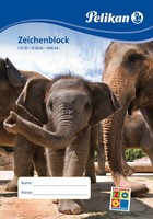 Pelikan Zeichenblock A4/10 Pelikan C4 10 Blatt