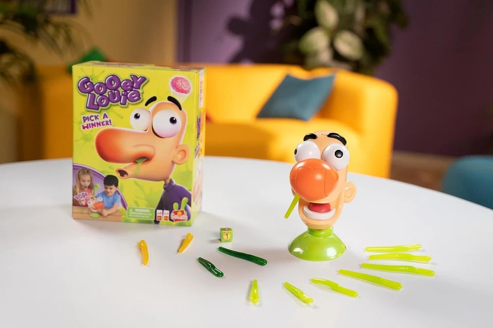 Goliath Games Gooey Louie: Pick a Winner! | New & Improved Bogey Picking Fun - Image 3 of 4