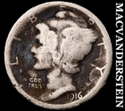1916 Mercury Dime- Scarce Better Date No Reserve #i4054
