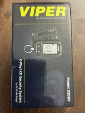 Viper 3308V 2-Way LCD Car Alarm Security System w/ Keyless Entry 2 Remotes