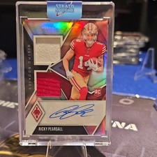 2024 Panini Phoenix Ricky Pearsall Rising Rookies Dual Patch Green /25 49ers