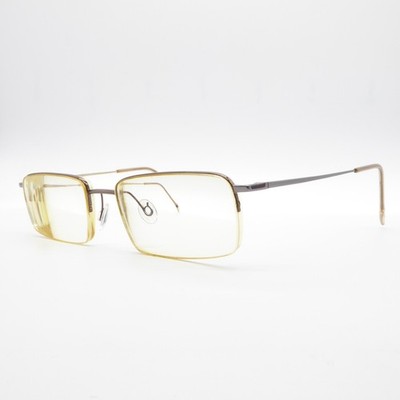 Stepper Brille Si-4105 Unisex Gold Titan Brille Brillengestell 51mm