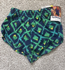 Vintage SPEEDO Surf Runner Men's Small 1980s Nylon Running Swim Shorts NWT 