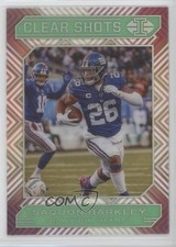 2020 Panini Illusions Clear Shots Emerald Saquon Barkley #9 3b3