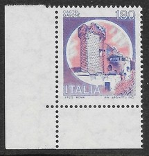 REPUBBLICA ITALIANA 1980/92 -  "SERIE CASTELLI" RARO 180 £ MNH**  ADF
