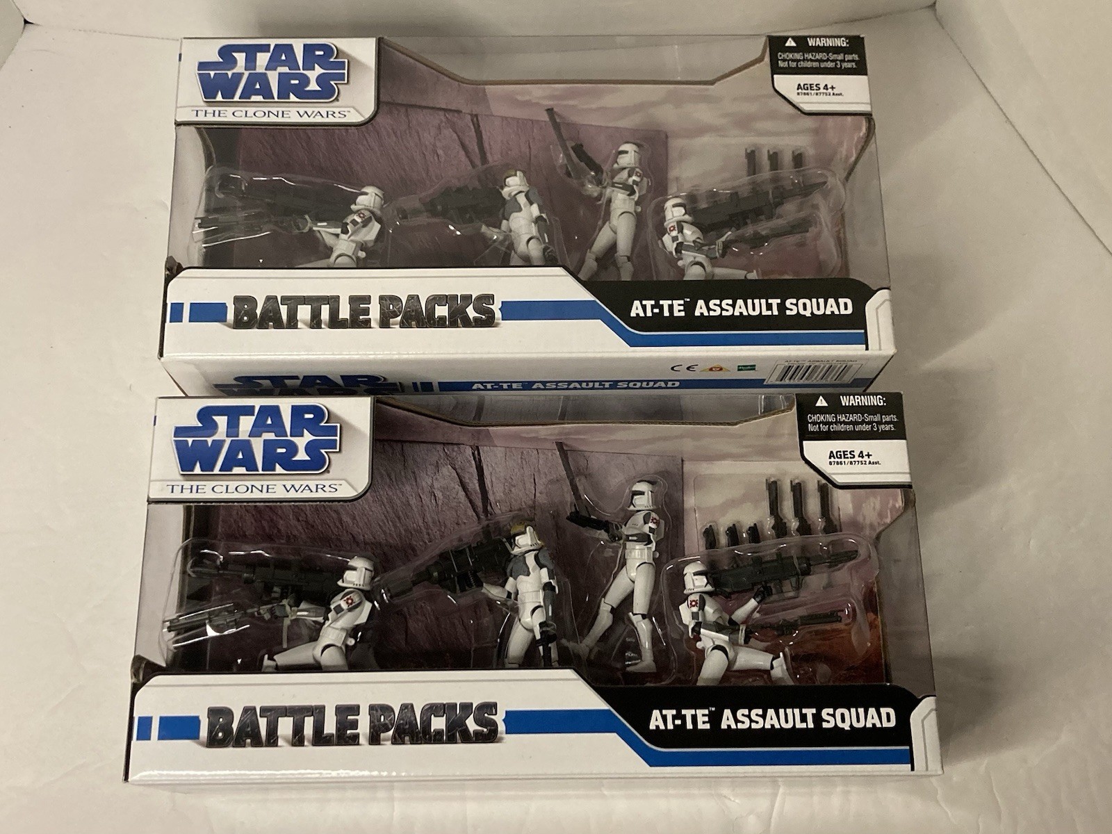 Star Wars The Clone Wars Battle Packs AT-TE Assault Squad Ha