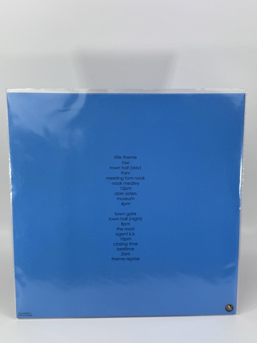 Animal Crossing Wild World Vinyl Soundtrack Record Slider Not