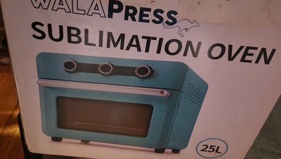 WALAPRESS Sublimation Oven 25L 110v *NEED GONE ASAP* 