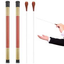 Yeshone 2 pcs 15 Inch Music Conducting Baton with Case Conductor Baton Orches...