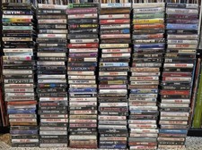 Huge Cassette Tape Lot Collection - 70s 80s 90s Rock Pop - 196 Tapes