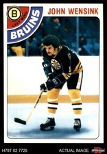 1978 Topps #133 John Wensink Bruins RC 6 - EX/MT