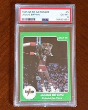 1985 Star Gatorade #5 Julius Erving - 