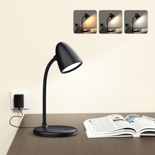 LED Desk Lamp for Home Office,3 Light Colors,Table Lamp,Dimmable Reading Ligh...