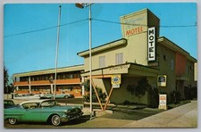 California Hollywood La Brea Motel MINT 1950s Chrome 6