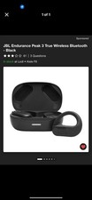 JBL Endurance Peak 3 Wireless Headphones Black