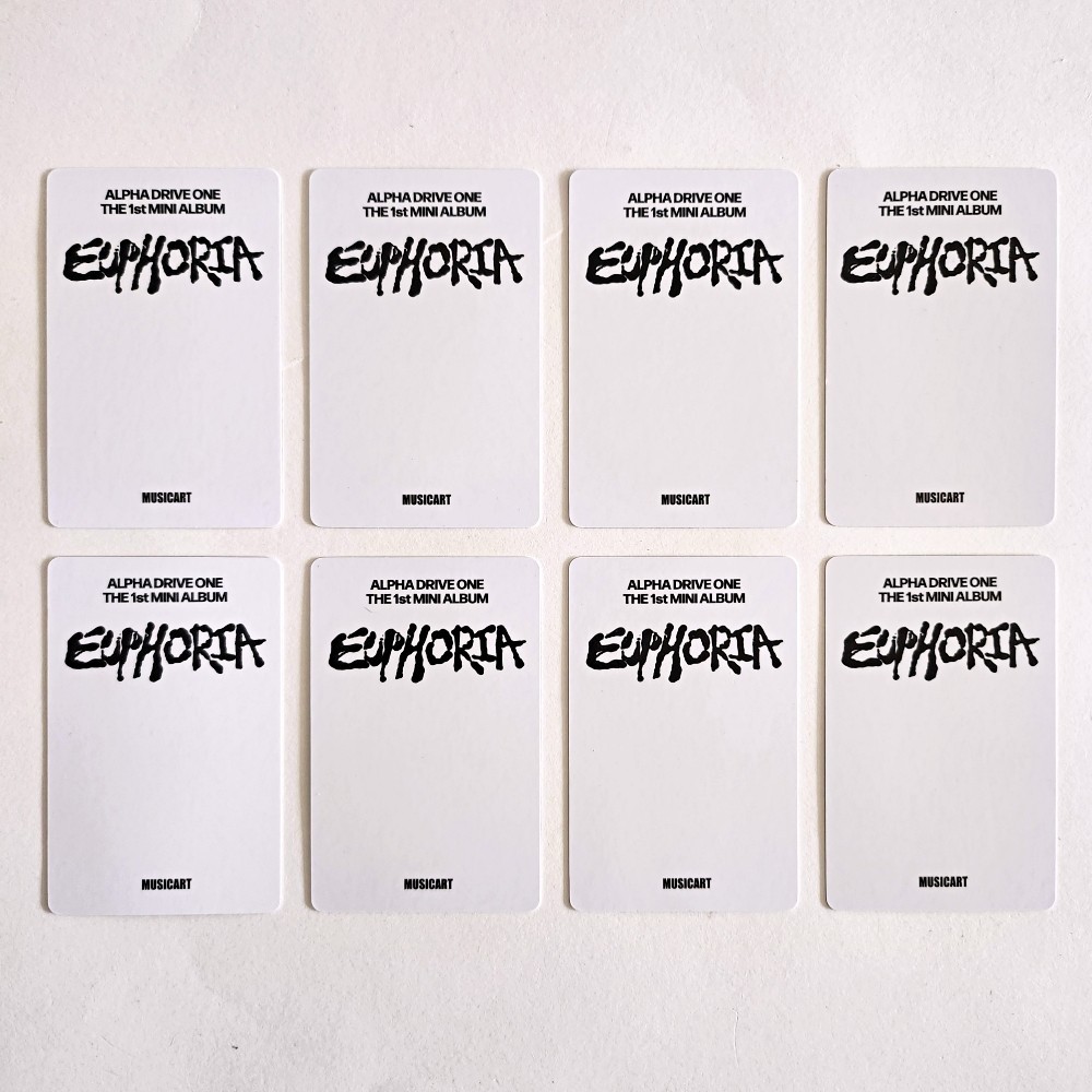 ALD1 Alpha Drive One 1st Mini Album Euphoria Musicart Photocard