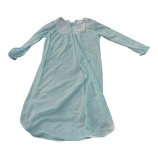 Kelly Reed Light Blue Nightgown House Robe Women Size M