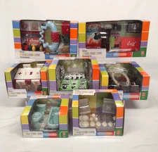 Set of 7 Bozart 1/12 The Kaleidoscope Doll House, Dining Room, Bathroom, Kitchen