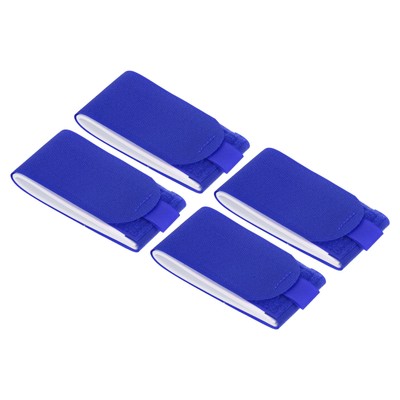 47cmx5.5cm Ski Carrier Strap, 4 Pack Snowboard Boot Strap, Blue