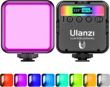ULANZI VL49 Luce Video RGB Led Faretto Dimmerabile | 2500K-9500K Temperatura di