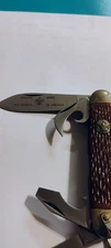 RARE- Vintage Camillus Boy Scouts Official 4-Blade Scout Knife – Made in USA