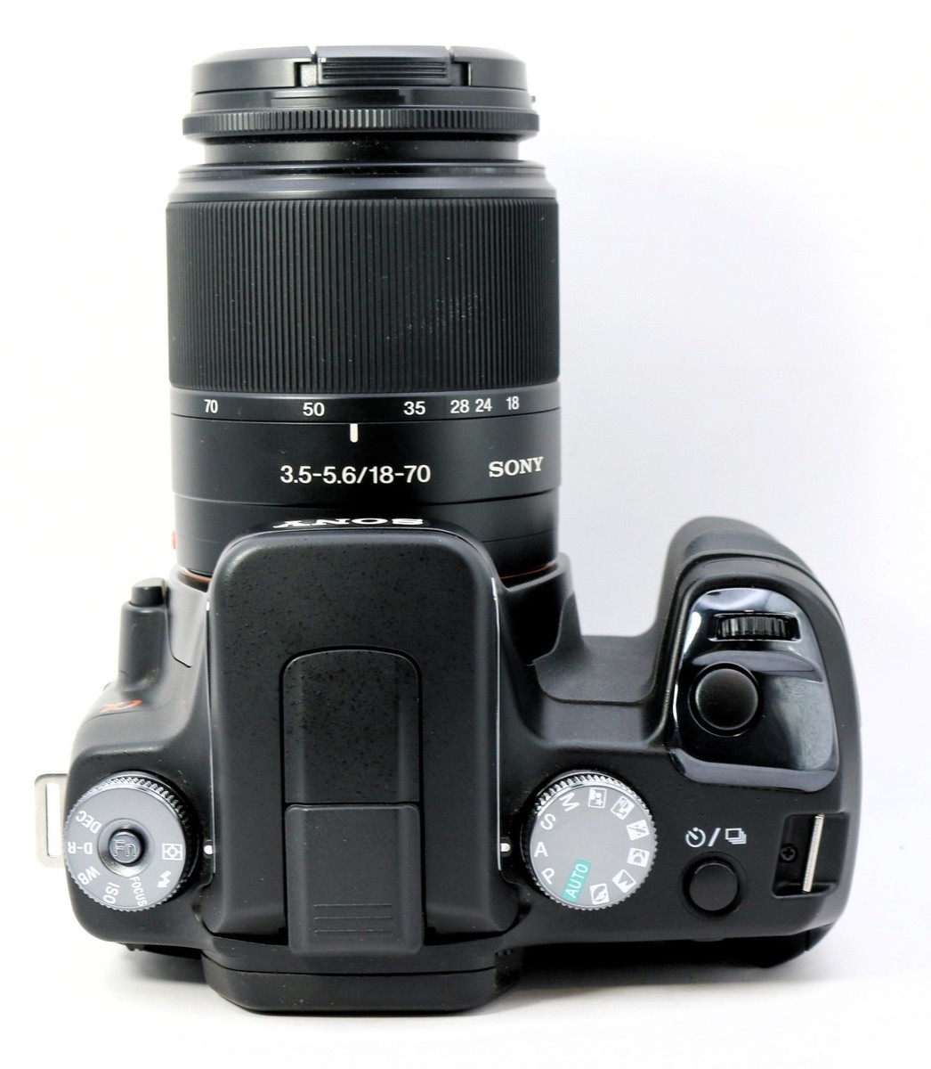 Sony Alpha DSLR-A100 10.2MP Digital SLR Camera Kit w/ 18-70mm Zoom