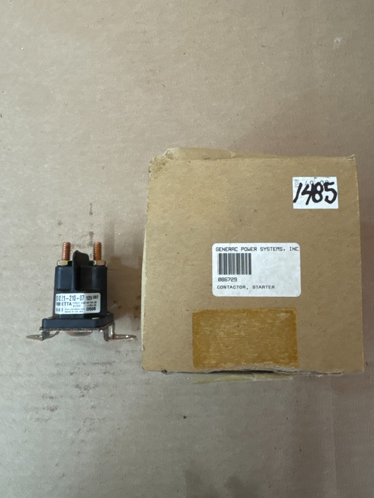 NEW OEM Generac Guardian Generator Starter Contactor Solenoid 086729 | eBay