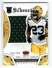 Johnathan Franklin 2013 Crown Royale Rookie Silhouettes Retail #13 /299