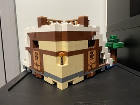 90% Complete Lego Minecraft: The Waterfall Base Set 21156