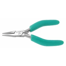 Excelta 2644 Chain Nose Plier,4-3/4 In.,Smooth