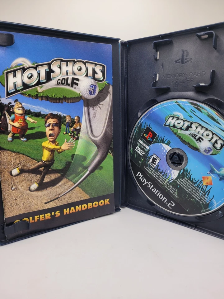 Hot Shot Golf 3 - Sony PlayStation 2 - CIB Completo con Manual - ¡Probado! Foto 3 de 3