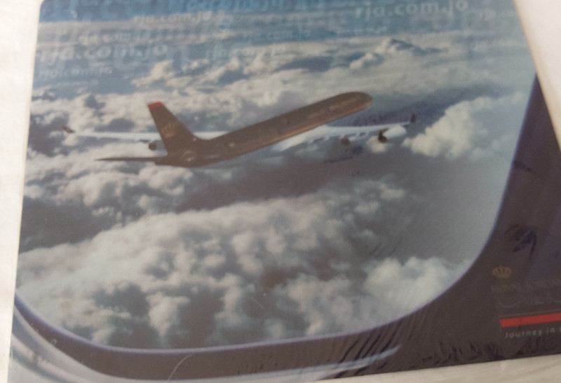 NEW ROYAL JORDANIAN MOUSE PAD