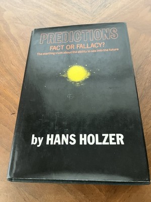 Predictions Fact or Fallacy Holder? Hans Holzer, Hardcover 1st Edition 1968