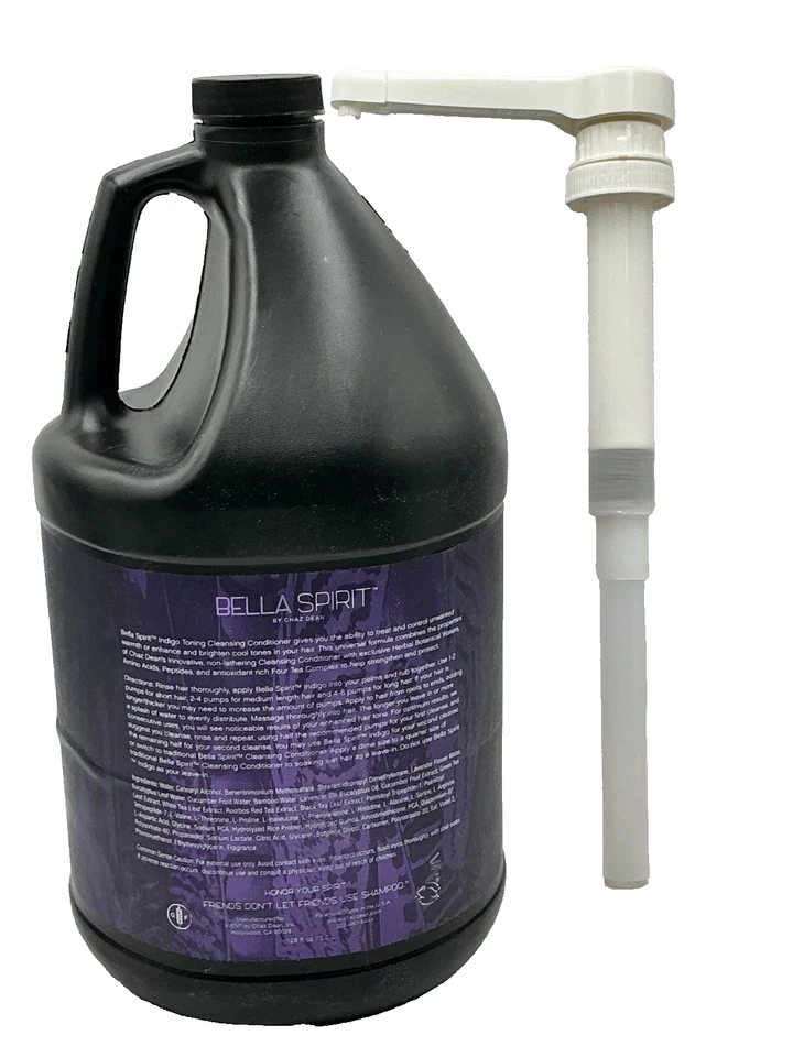 Wen - Bella Spirit by Chaz Dean INDIGO 128 fl oz 3.7 L NEW AND SEALED WITH PUMP! - Image 2 of 2