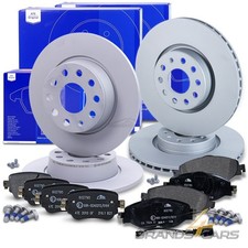 ATE BREMSSCHEIBEN +BELÄGE VORNE+HINTEN FÜR SEAT LEON 5F SKODA OCTAVIA 3 VW CADDY