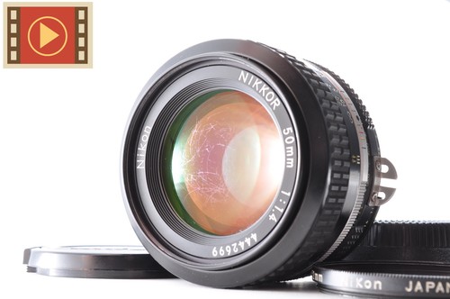 🎦 Nikon Ai Nikkor 50mm F/1.4 MF Standard F Mount Lens #4442699 JP