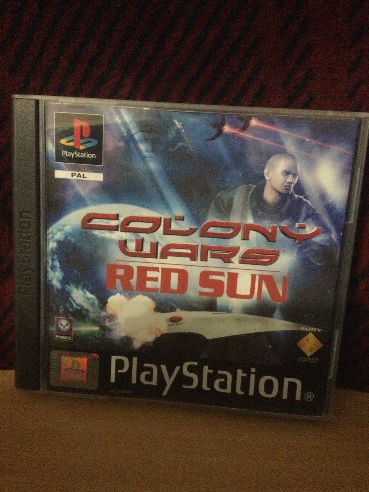 COLONY WARS RED SUN PS1 SONY PROMO PLAYSTATION PAL SCES-01924 RARE