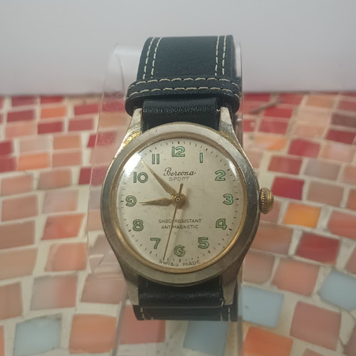 Bercona Sport Swiss Made Manual Wind Watch