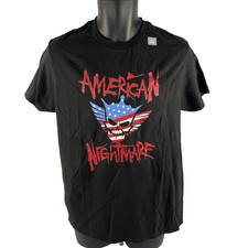 Fanatics WWE Cody Rhodes American Nightmare T-Shirt Wrestling Skull Sz M NWT