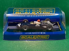 ORIGINAL SCALEXTRIC LOTUS TYPE 49 1/32 SLOT CAR, BLUE/WHITE # 16, NEW UNUSED
