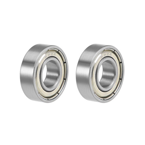 699ZZ Deep Groove Ball Bearings Z2 9x20x6mm Double Shielded Chrome Steel 2pcs - Foto 1 di 7