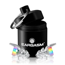 Eargasm Smaller Ears Earplugs - Rainbow High Fidelity Filtered Noise Reducing...