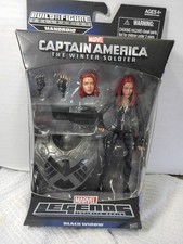 Marvel Legends Captain America Winter Soldier Black Widow Mandroid BAF New