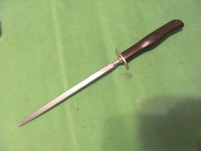 Vintage ARROWHEAD - FLINT ENGLAND Sharpening Steel MADE IN USA.