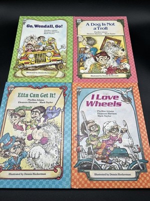 The Troll Family Stories Books Lot 1982 HB Adams/Hartson/Taylor/Hockerman