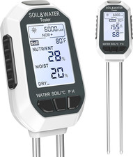 Ph Messgerät Erde, 7-In-1 Digital Plant Wass...